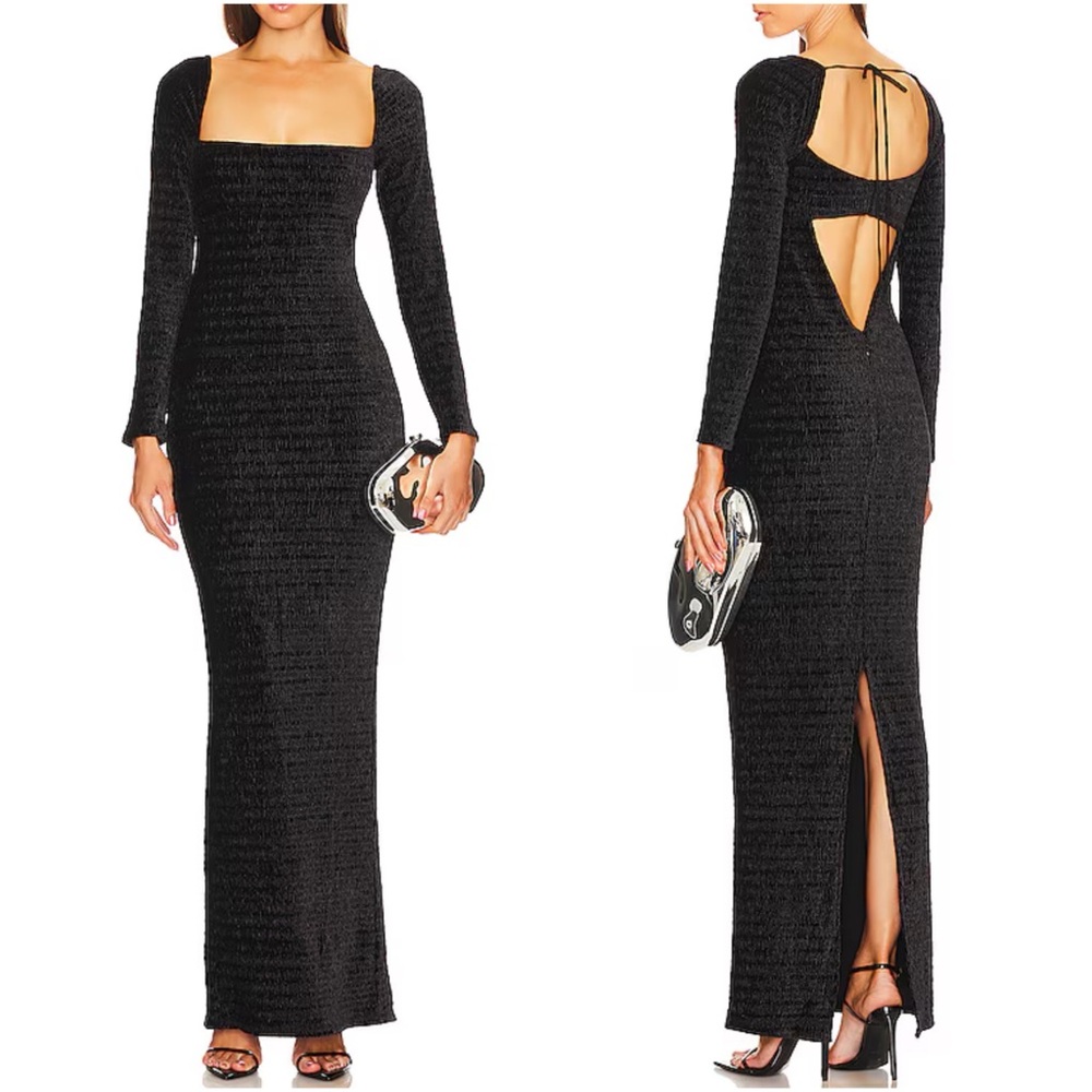 Michael Costello x Revolve Loretta Gown in Black Women’s Size XS